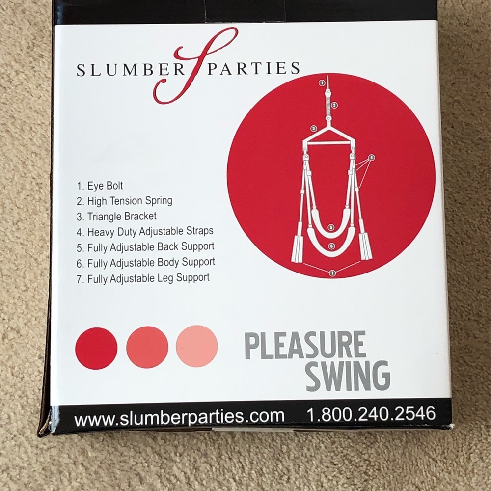 NWT | Adult novelty pleasure swing